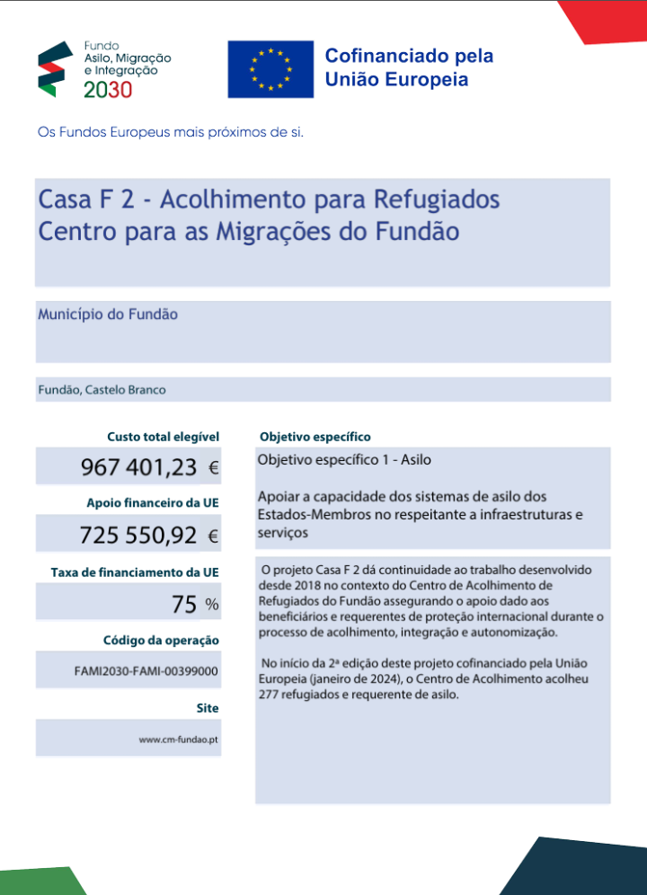 Fundão Terra de Acolhimento